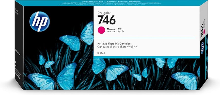 New, Pre-Owned - HP 746 300mL Magenta (P2V78A) Ink Cartridge