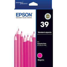 New, Pre-Owned - Epson 39 Standard Yield Magenta Ink Cartridge, C13T04J392
