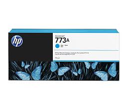 New, Pre-Owned - HP 773A Standard Yield Cyan Toner Cartridge, C1Q26A