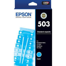 New, Pre-Owned - Epson 503 Standard Yield Cyan Ink Cartridge, C13T09Q24010