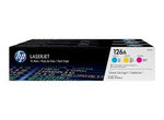 New, Pre-Owned - HP 126A Standard Yield TRI-COLOR Toner Cartridge, CF341A