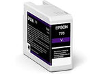 New, Pre-Owned - Epson 770 Standard Yield Violet Ink Cartridge, T770020