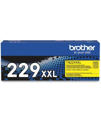 New, Pre-Owned - Brother TN-229XXL Super High Yield Yellow Laser Toner Cartridge