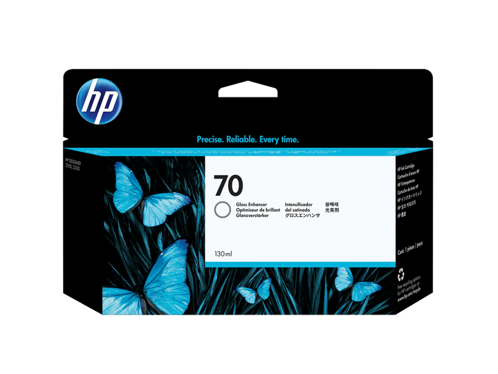 New, Pre-Owned - HP 70 130-ml (C9459A) Gloss Enhancer Ink Cartridge