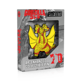 King Ghidorah Showa Era AR Pin