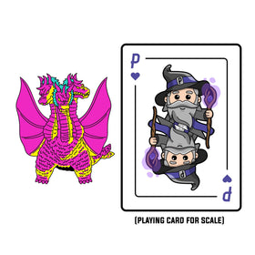 King Ghidorah Showa Era CMYK Edition AR Pin