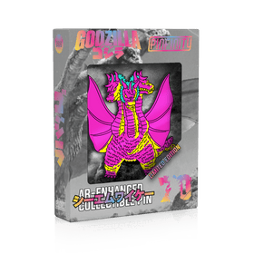 King Ghidorah Showa Era CMYK Edition AR Pin
