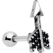 16G 1/4 Straight Arrow Cartilage Tragus Earring
