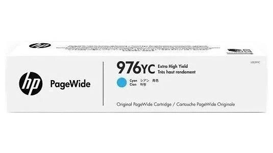 New, Pre-Owned - HP 976YC Extra High-Yield Cyan Ink Cartridge, L0S29YC