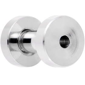 8G Stainless Steel Screw Fit Tunnel Plug Set