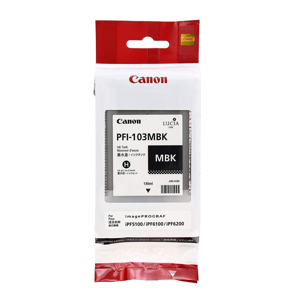 New, Pre-Owned - Canon PFI-103 Matte Black Ink Cartridge