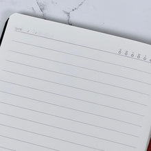 Lined Journal & Pen Gift Set— Black (FREE Engraving)