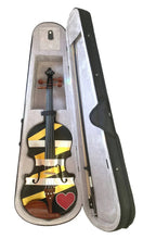 Rozanna's LOVE Wrap Violin Outfit | Gold & Silver Metallic Wrap, Red Heart