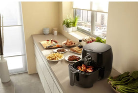 Philips Viva Collection TurboStar Airfryer, Black (HD9621/96) (Refurbished)