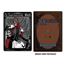 Magic: The Gathering - Tegrid God of Fright Commander Token (Double Sided)