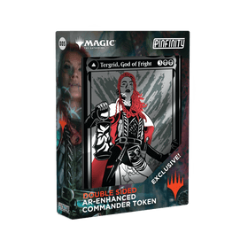 Magic: The Gathering - Tegrid God of Fright Commander Token (Double Sided)