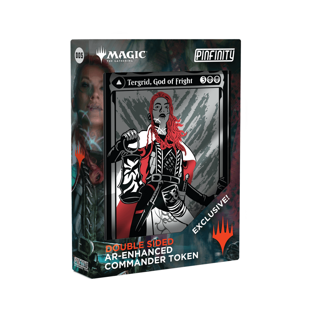 Magic: The Gathering - Tegrid God of Fright Commander Token (Double Sided)