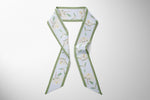 Magnolia Silk Twilly Scarf
