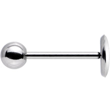 Black White Owl Barbell Tongue Ring