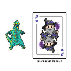 Mechagodzilla Showa Era CMYK Edition AR Pin