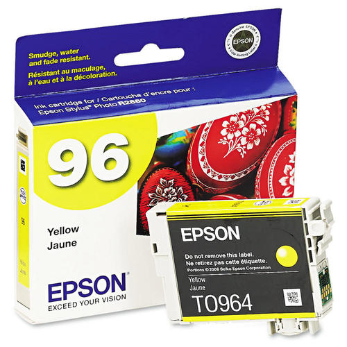 New, Pre-Owned - Epson 96 (T0964) Yellow Ink Cartridge