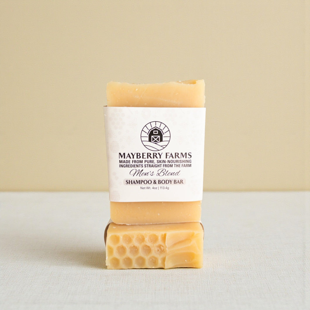 Men's Blend Shampoo, Beard and Body Bar