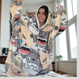 Totoro Blanket Hoodie