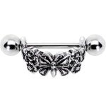 16G 9/16 Dragonfly Garden Helix Cuff Cartilage Earring