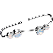 Aurora Gem Illusion Non Pierced Industrial Barbell