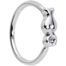 20G 5/16 Tiny Tulip Flower Seamless Circular Ring