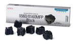 New, Pre-Owned - Xerox Phaser 8560 Black Solid Ink Pack (6 Sticks) 108R00727