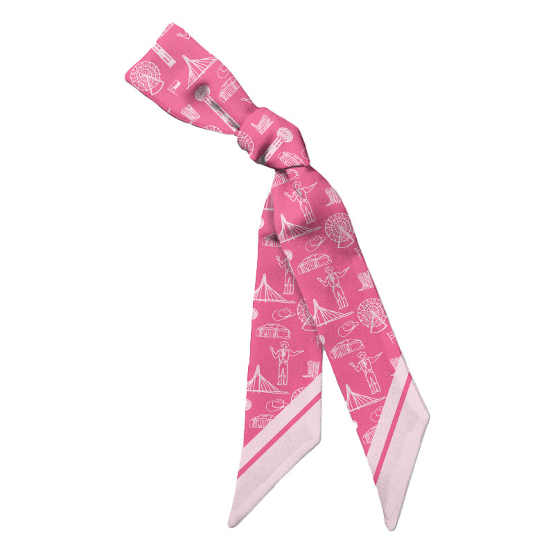 Dallas Hometeam Toile Twilly Scarf