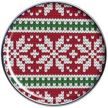 16G 1/4 Red Green Christmas Sweater Tragus Cartilage Earring