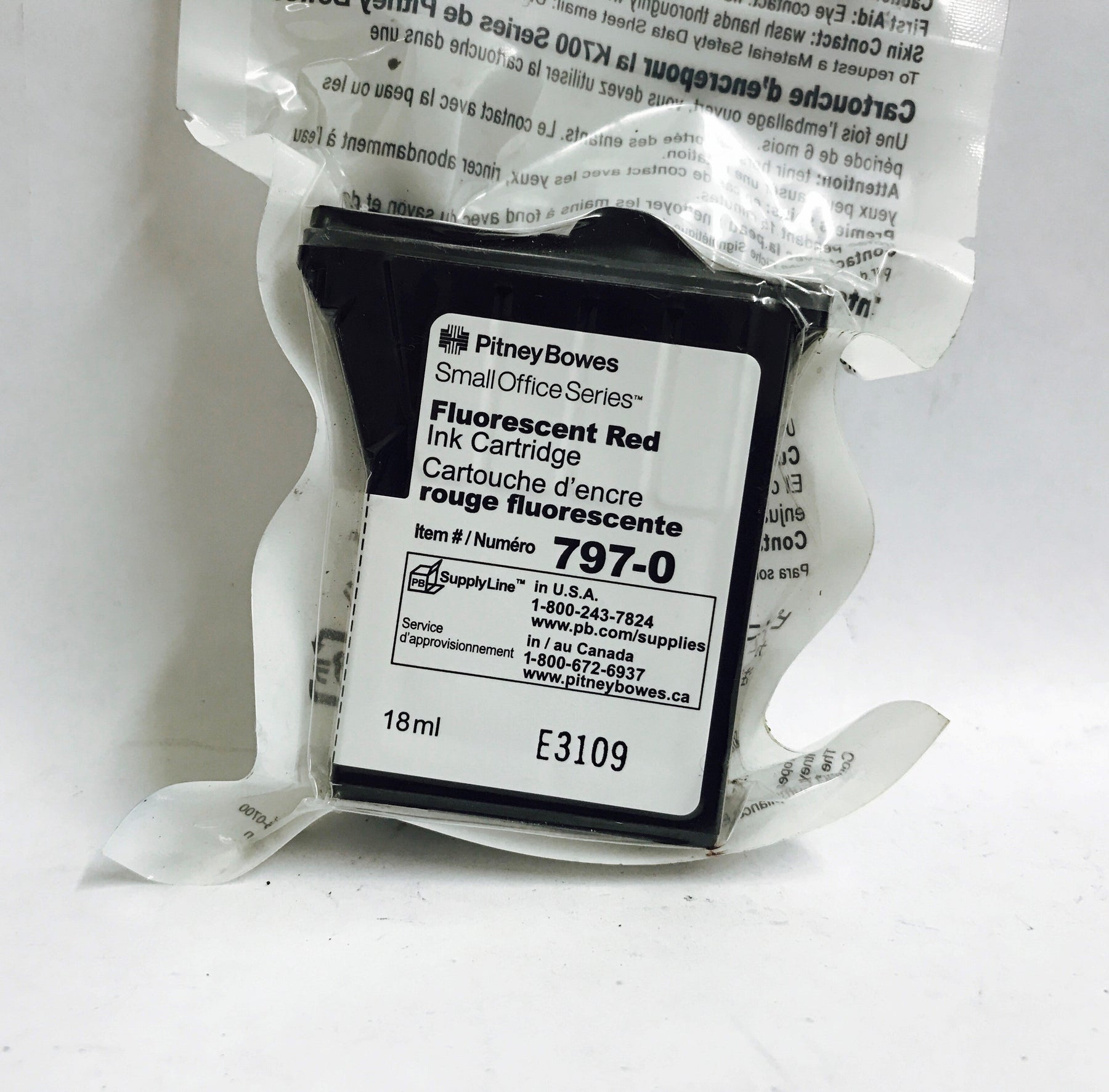 New, Pre-Owned - Pitney Bowes 797-0 Ink Cartridge