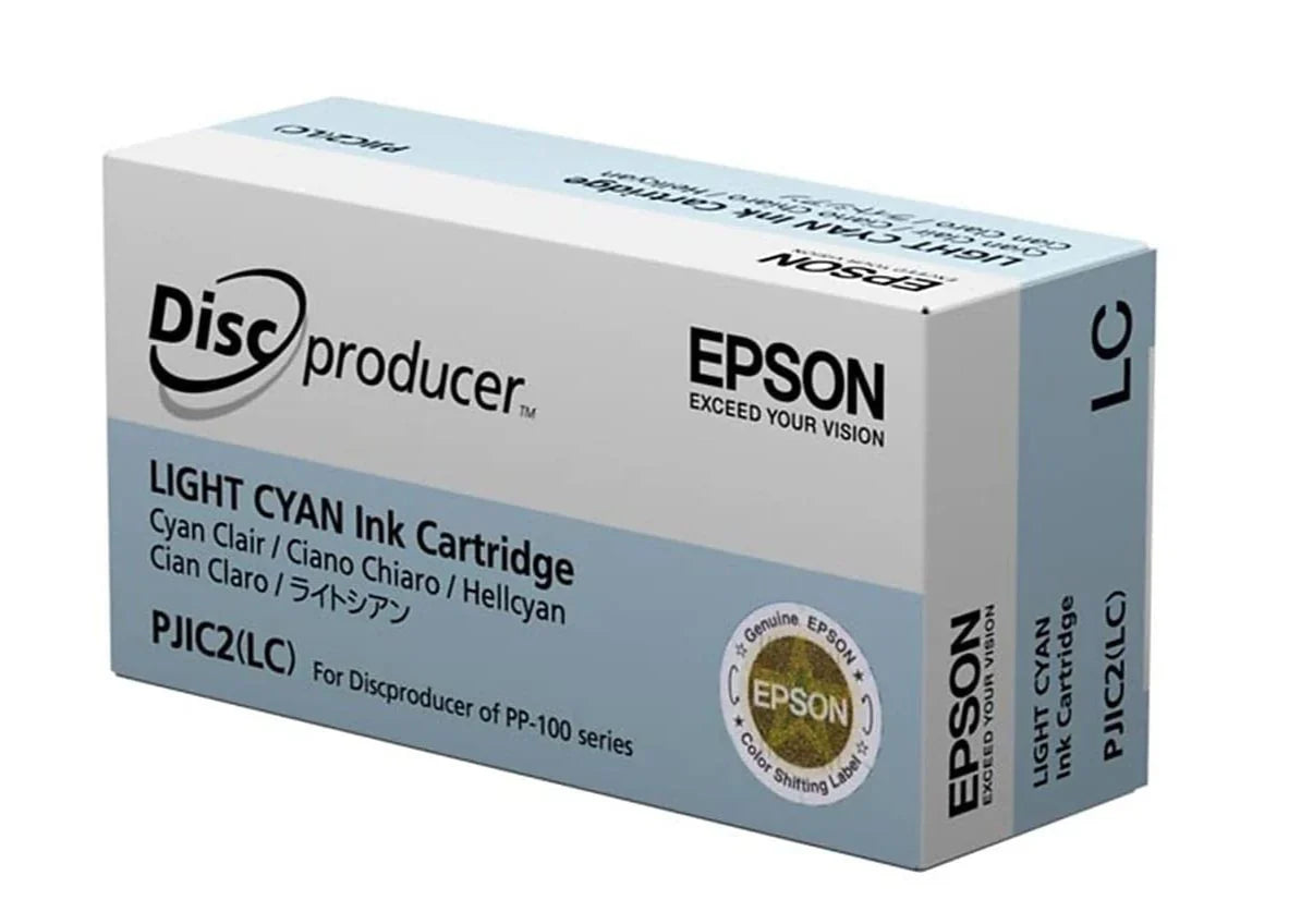 New, Pre-Owned - Epson PJIC2-LC Light Cyan Ink Cartridge