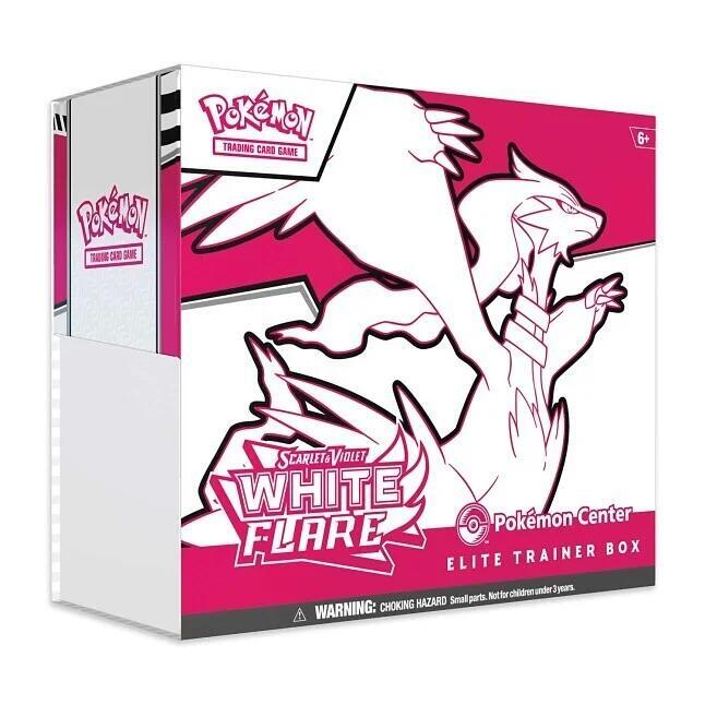 Pokémon TCG: Scarlet & Violet - White Flare Pokémon Center Elite Trainer Box