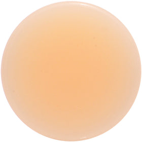 0G Flesh Tone Light Peach Solid UV Acrylic Saddle Plug Set