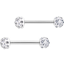 14G 9/16 All About Fun Barbell Nipple Ring Pack Set of 6