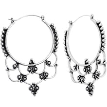 Victorian Decorative Twist Tunnel Plug Earrings