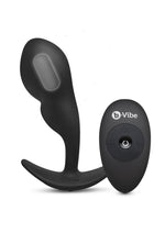 Remote Control P-Spot Rechargeable Silicone Snug Plug