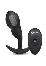 Remote Control P-Spot Rechargeable Silicone Snug Plug