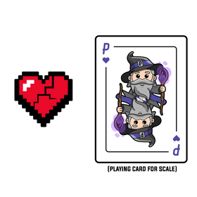 Retro Gaming - Pixel Heart (Broken)