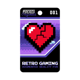 Retro Gaming - Pixel Heart (Broken)