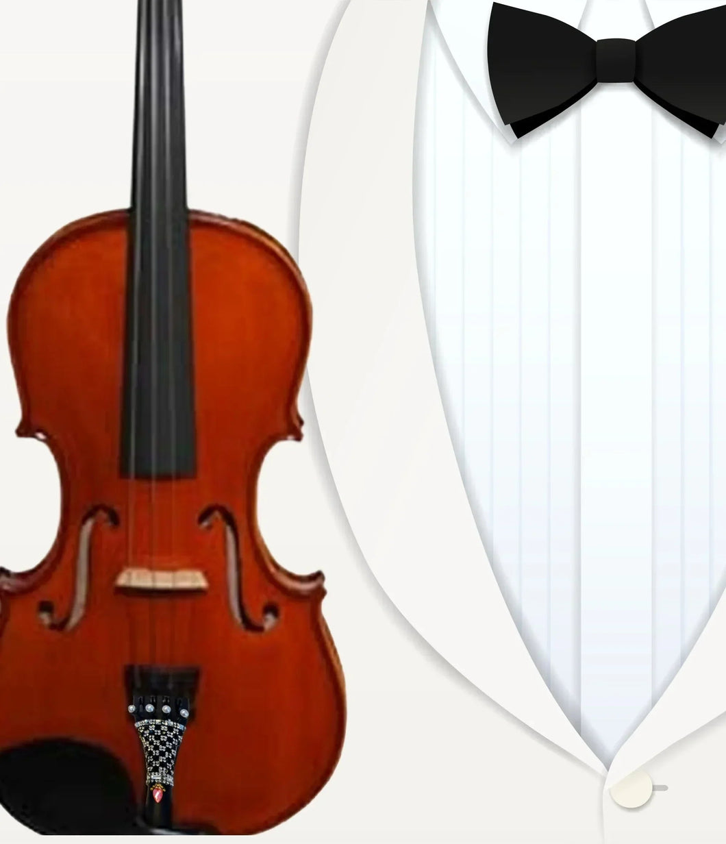 Lumina Student Violin Outfit – Tuxedo Lattice