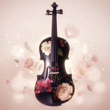 Rose Black Violin Outfit 1/2