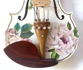 Rozanna's Rose Delight II Violin Outfit | Pearl Fine Tuners & Brazilwood Bow