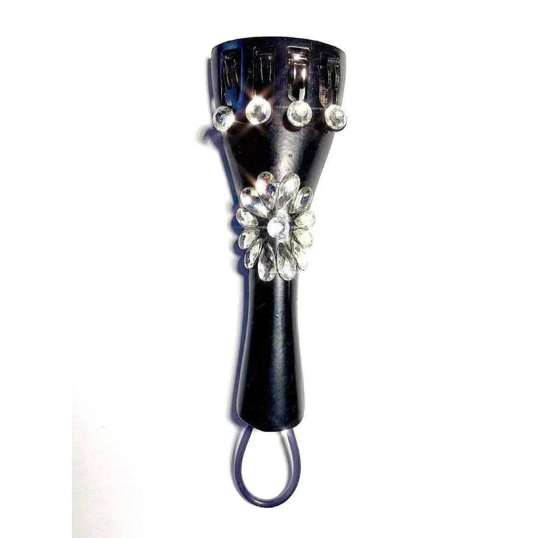Rozanna's Crystalline Flower Violin Tailpiece | Crystal Flower Centerpiece
