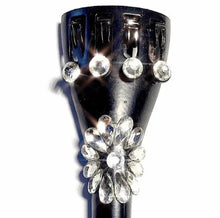 Rozanna's Crystalline Flower Violin Tailpiece | Crystal Flower Centerpiece