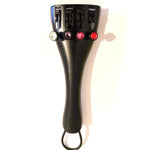 Ruby's Red Crystalline Violin Tailpiece | Jewel-Toned Crystal Upgrade