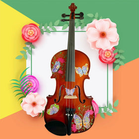 Rozanna's Butterfly Dream Viola Outfit | Crystal Fine Tuners & Butterfly Case